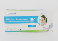 Corredo rapido SARS-Cov-2 della prova dell'antigene nasale del tampone di autoverifica di COVID 19 per uso della famiglia