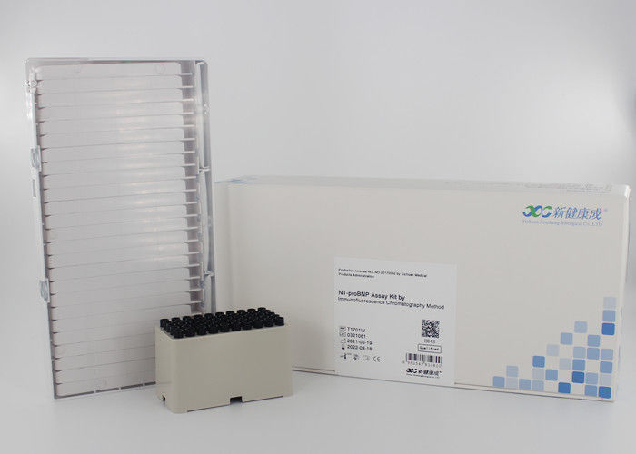 corredo cardiaco rapido NT ProBNP della prova dell'indicatore di 25pcs POCT per un analizzatore di 5 canali