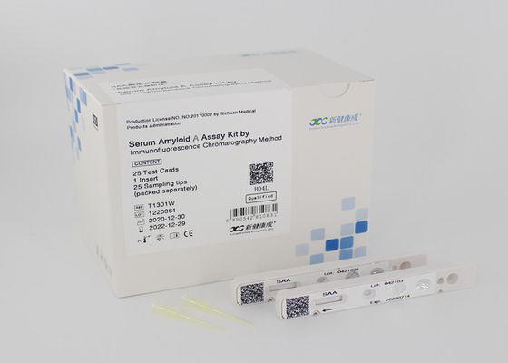 amiloide del siero 100pcs Un CE rapido dei corredi della prova del sAA approvato per sangue