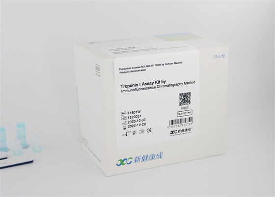 Corredo cardiaco 40ng della prova dell'indicatore del sangue di POCT/analizzatore di immunofluorescenza CE di ml