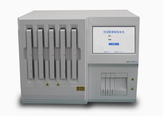 5-Channel in pieno ha automatizzato la fluorescenza dell'analizzatore di dosagggio immunologico di POCT quantitativa